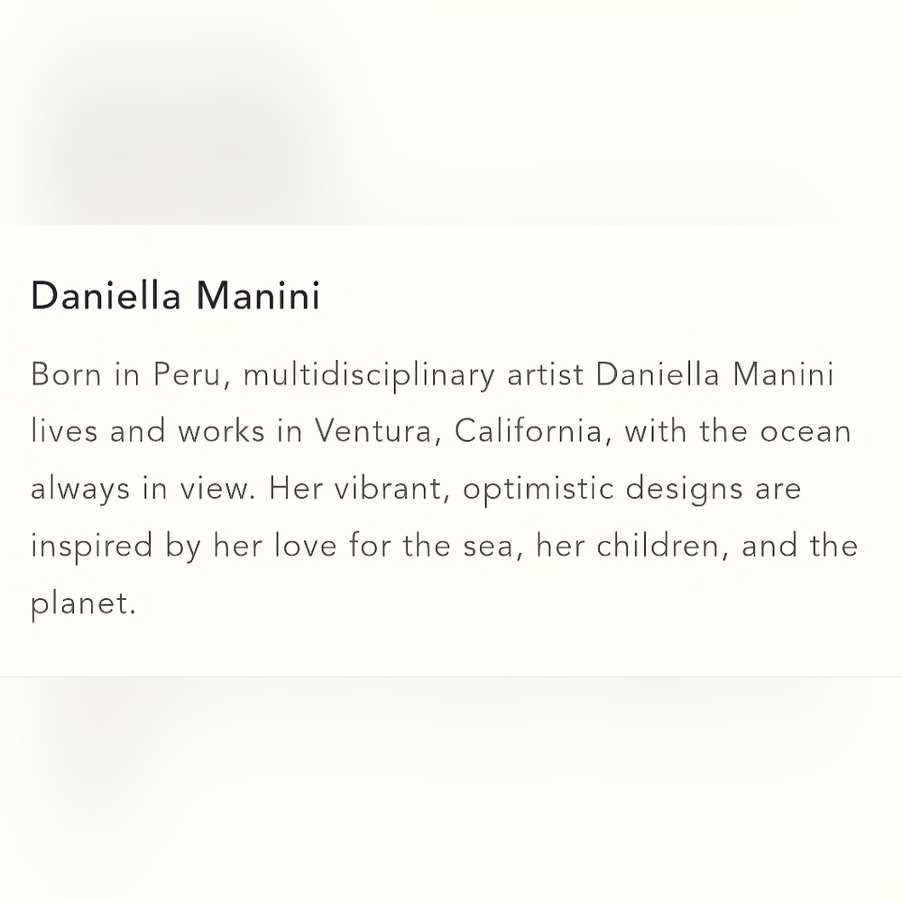Daniella Manini x Anthropologie Capri Floral Lemon Blossom Boxed Ceramic Candle - Picture 5 of 14